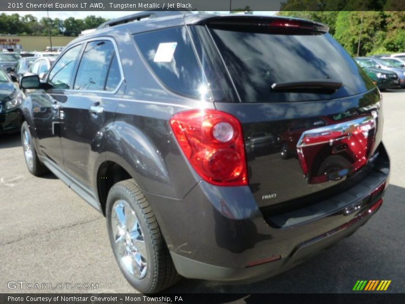Tungsten Metallic / Jet Black 2015 Chevrolet Equinox LT AWD