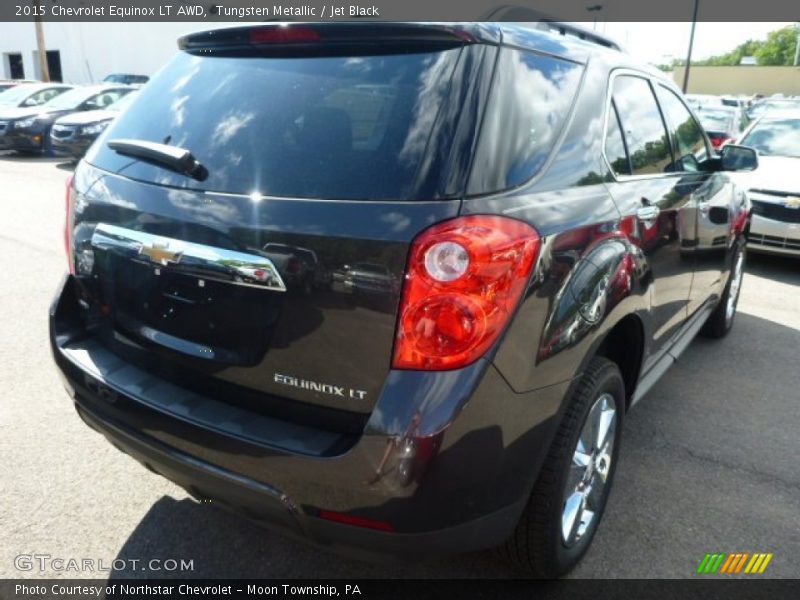 Tungsten Metallic / Jet Black 2015 Chevrolet Equinox LT AWD