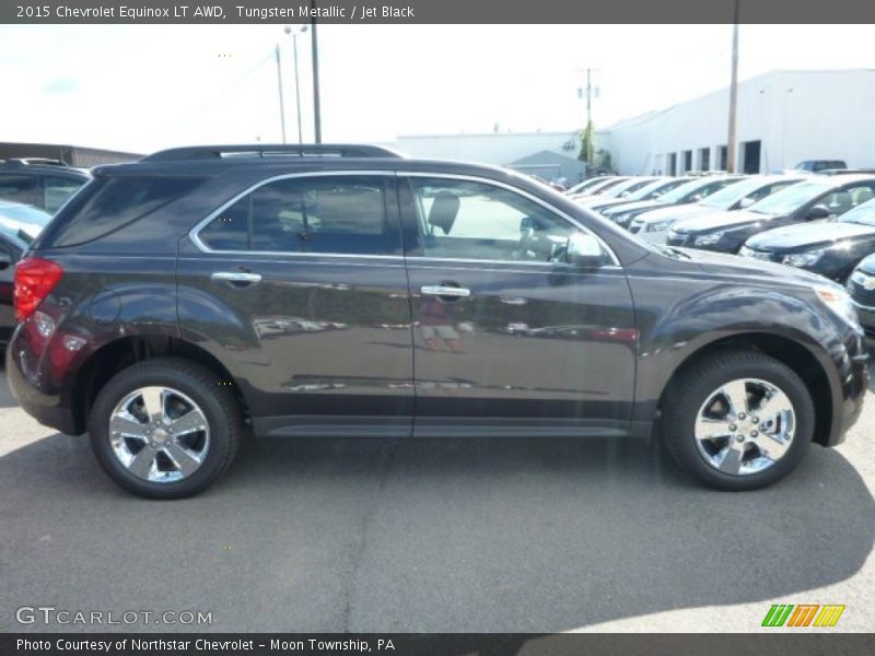 Tungsten Metallic / Jet Black 2015 Chevrolet Equinox LT AWD