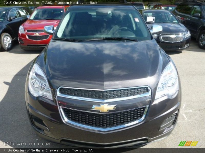 Tungsten Metallic / Jet Black 2015 Chevrolet Equinox LT AWD