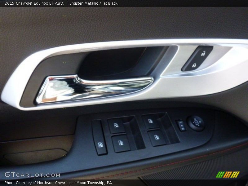 Tungsten Metallic / Jet Black 2015 Chevrolet Equinox LT AWD