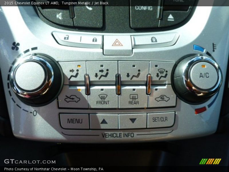 Tungsten Metallic / Jet Black 2015 Chevrolet Equinox LT AWD