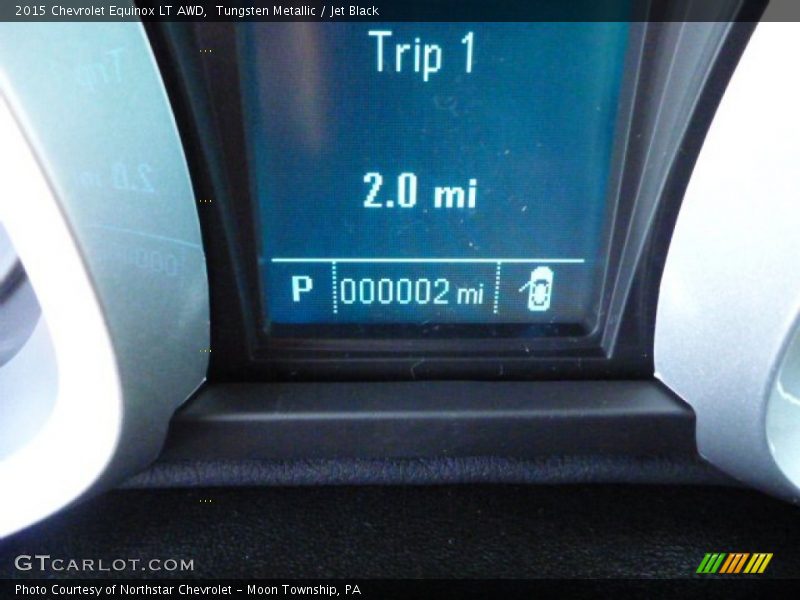 Tungsten Metallic / Jet Black 2015 Chevrolet Equinox LT AWD