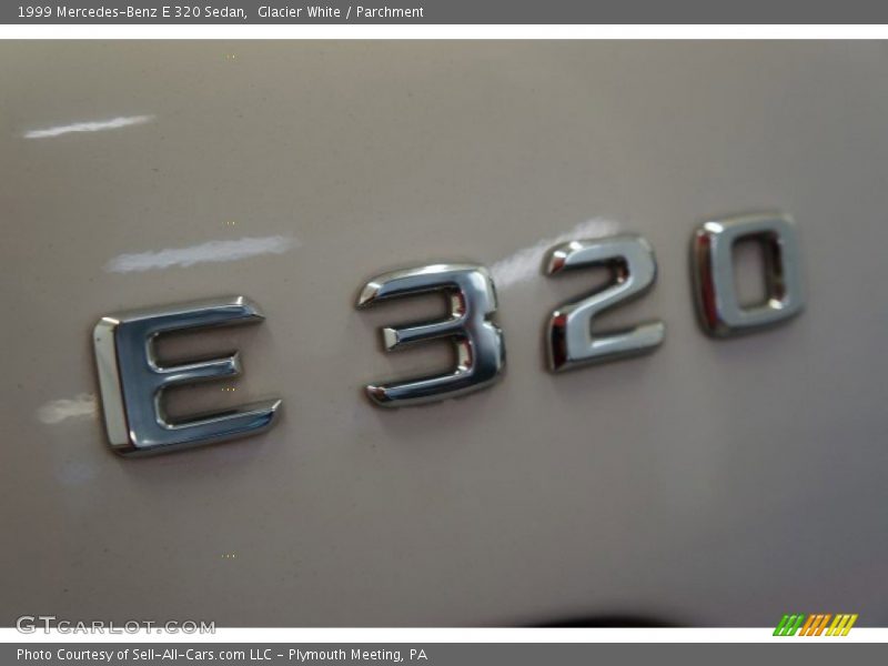Glacier White / Parchment 1999 Mercedes-Benz E 320 Sedan