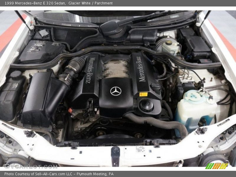 Glacier White / Parchment 1999 Mercedes-Benz E 320 Sedan