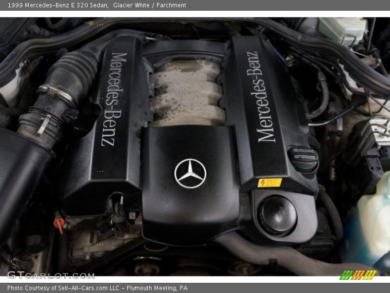 Glacier White / Parchment 1999 Mercedes-Benz E 320 Sedan