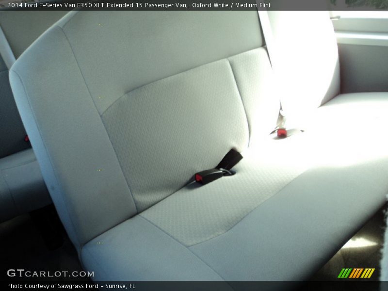 Oxford White / Medium Flint 2014 Ford E-Series Van E350 XLT Extended 15 Passenger Van