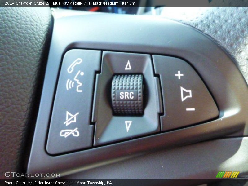 Blue Ray Metallic / Jet Black/Medium Titanium 2014 Chevrolet Cruze LS