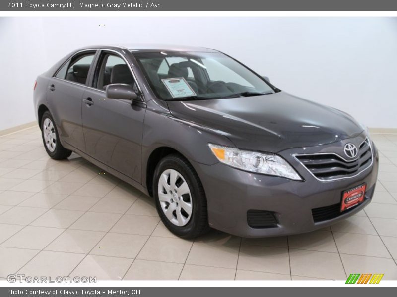 Magnetic Gray Metallic / Ash 2011 Toyota Camry LE