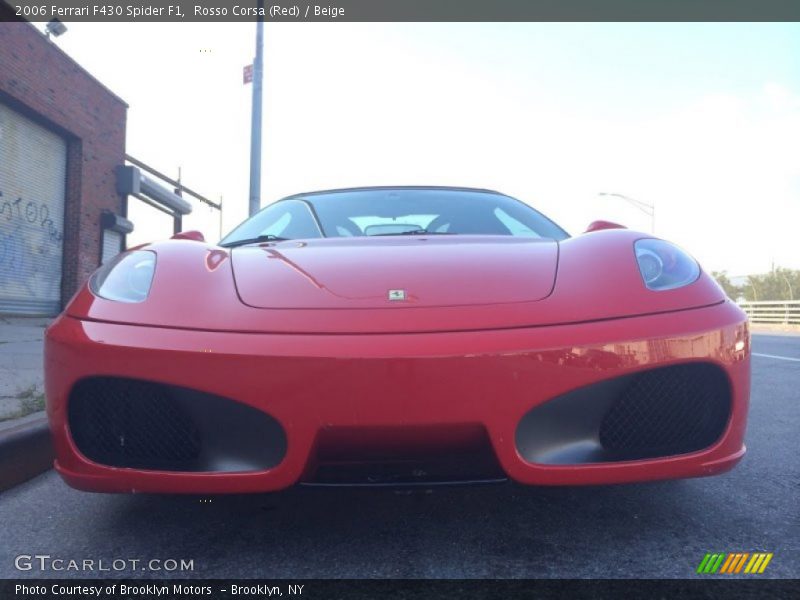 Rosso Corsa (Red) / Beige 2006 Ferrari F430 Spider F1