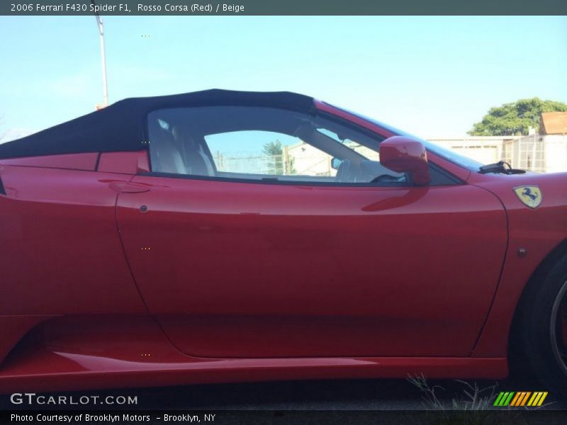 Rosso Corsa (Red) / Beige 2006 Ferrari F430 Spider F1