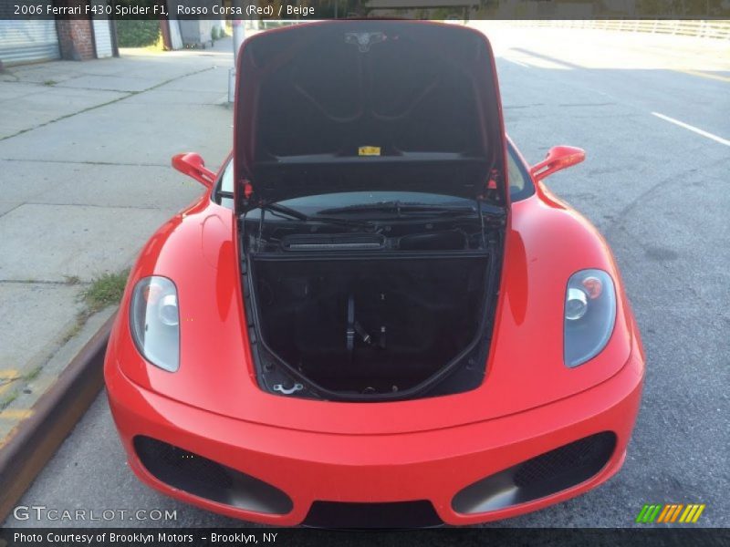 Rosso Corsa (Red) / Beige 2006 Ferrari F430 Spider F1
