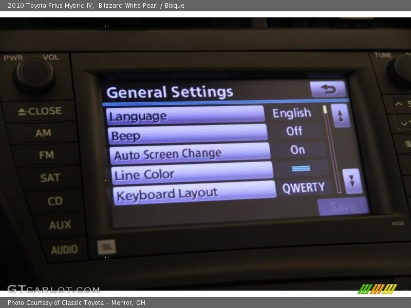 Blizzard White Pearl / Bisque 2010 Toyota Prius Hybrid IV