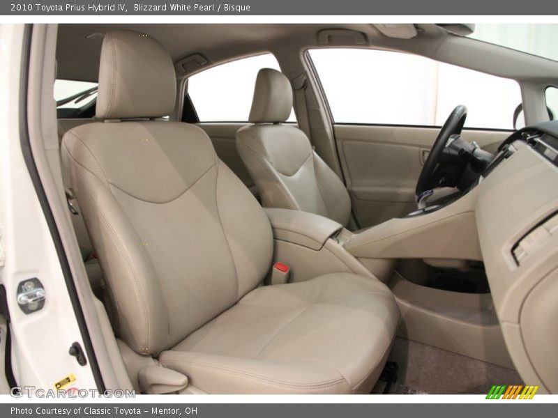 Blizzard White Pearl / Bisque 2010 Toyota Prius Hybrid IV