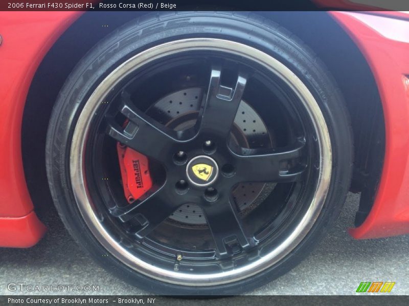 Rosso Corsa (Red) / Beige 2006 Ferrari F430 Spider F1