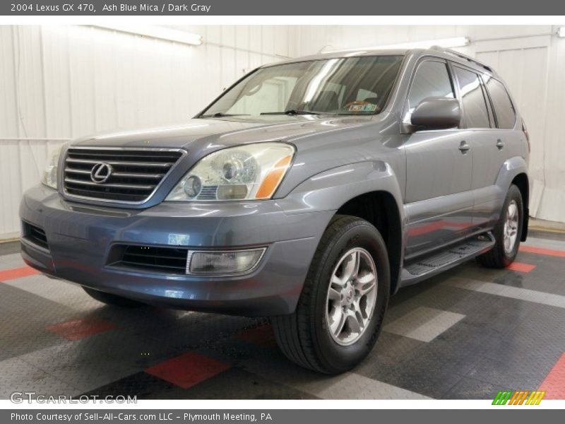Ash Blue Mica / Dark Gray 2004 Lexus GX 470