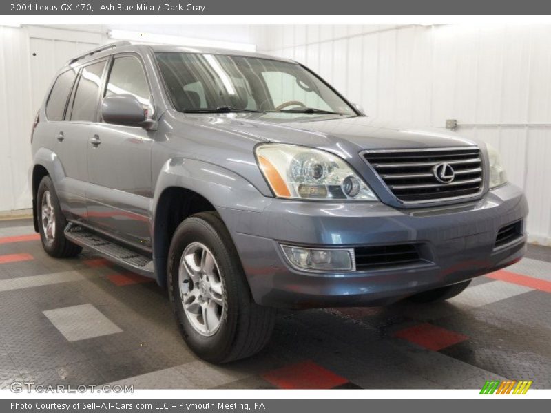Ash Blue Mica / Dark Gray 2004 Lexus GX 470