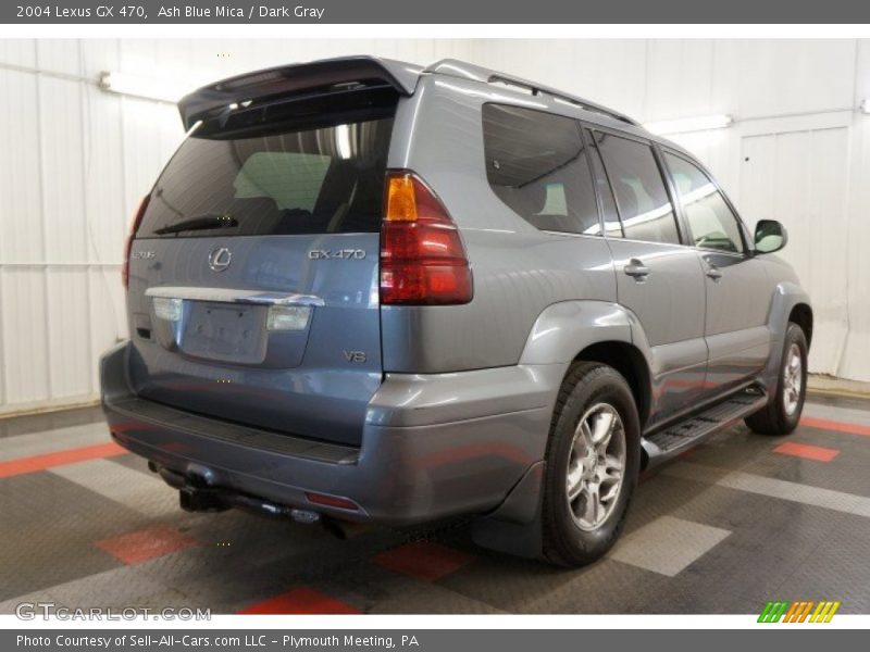 Ash Blue Mica / Dark Gray 2004 Lexus GX 470