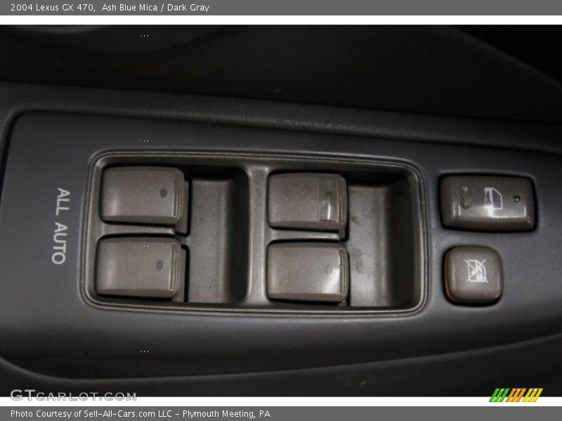 Ash Blue Mica / Dark Gray 2004 Lexus GX 470