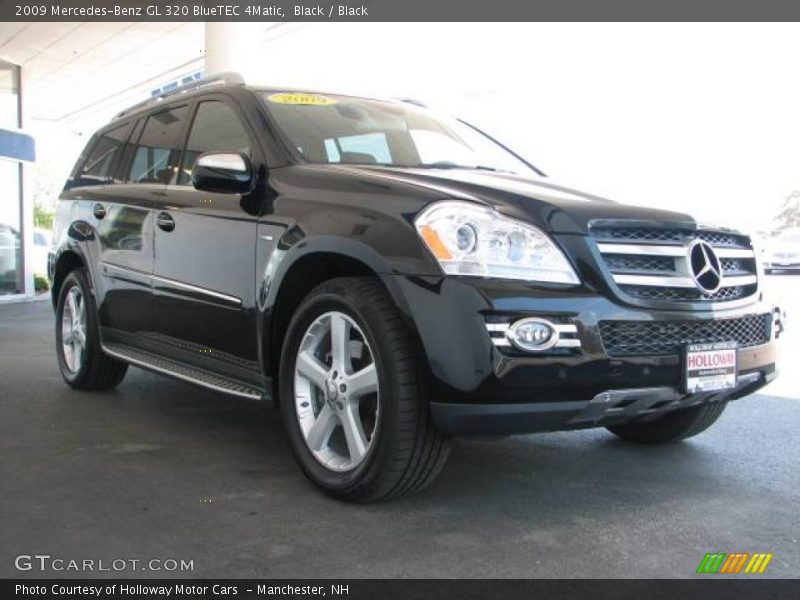 Black / Black 2009 Mercedes-Benz GL 320 BlueTEC 4Matic
