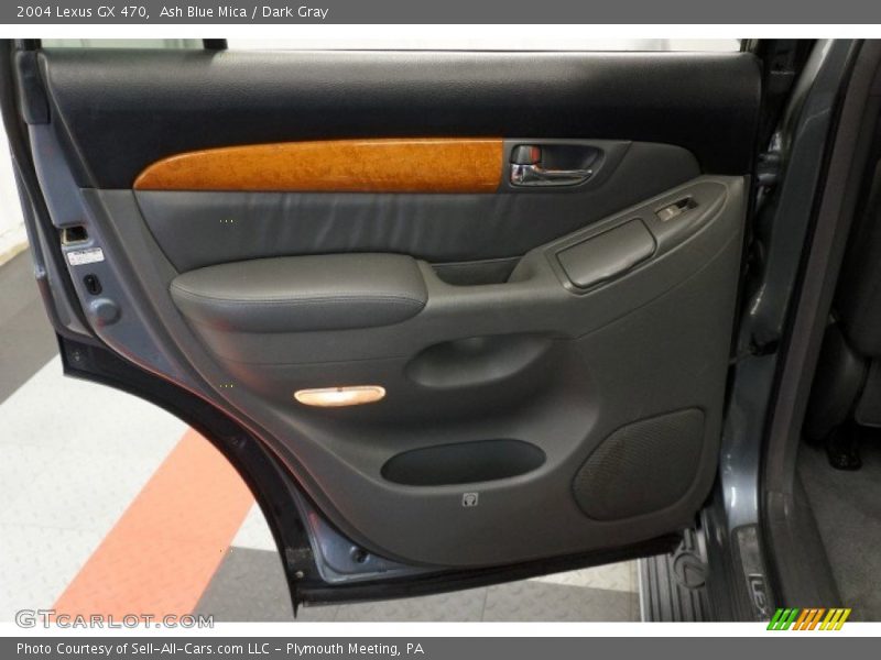 Ash Blue Mica / Dark Gray 2004 Lexus GX 470