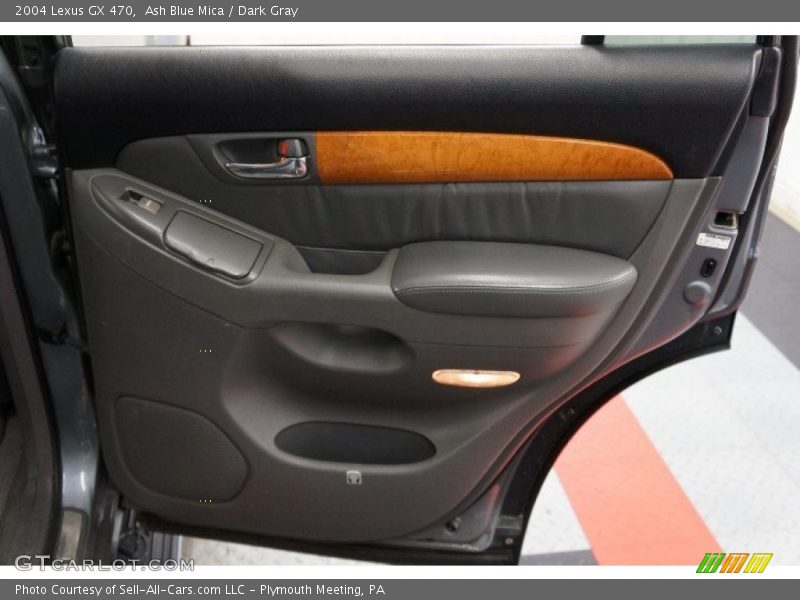 Ash Blue Mica / Dark Gray 2004 Lexus GX 470