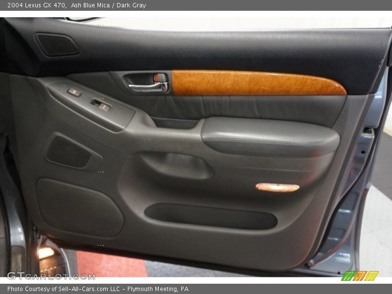 Ash Blue Mica / Dark Gray 2004 Lexus GX 470