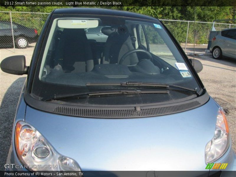 Light Blue Metallic / Design Black 2012 Smart fortwo passion coupe