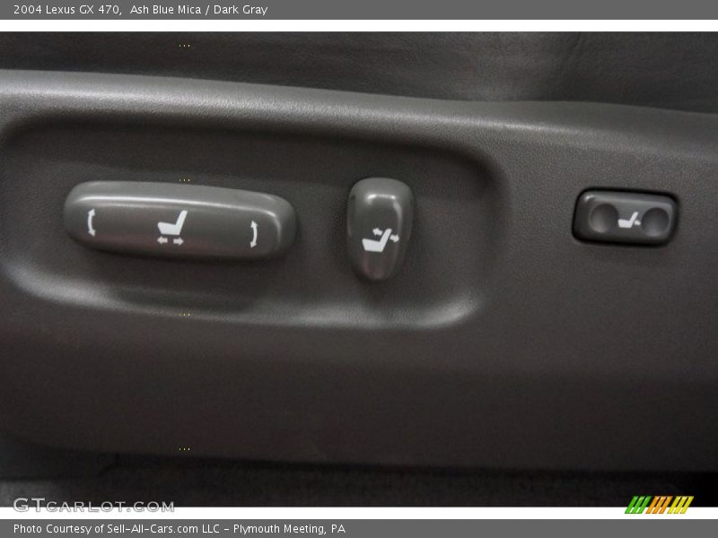 Ash Blue Mica / Dark Gray 2004 Lexus GX 470