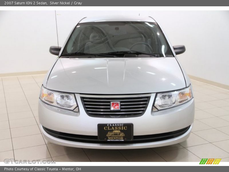 Silver Nickel / Gray 2007 Saturn ION 2 Sedan