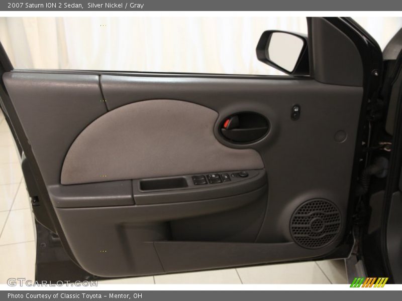 Silver Nickel / Gray 2007 Saturn ION 2 Sedan