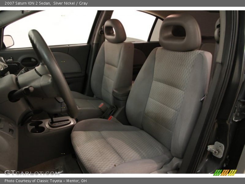 Silver Nickel / Gray 2007 Saturn ION 2 Sedan
