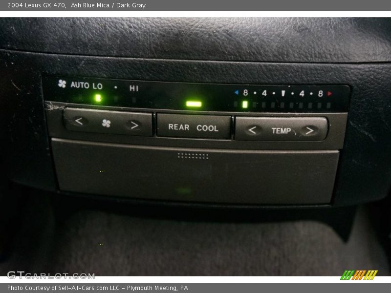 Ash Blue Mica / Dark Gray 2004 Lexus GX 470