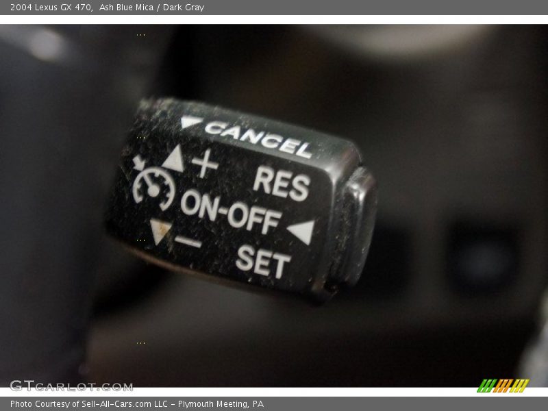 Ash Blue Mica / Dark Gray 2004 Lexus GX 470
