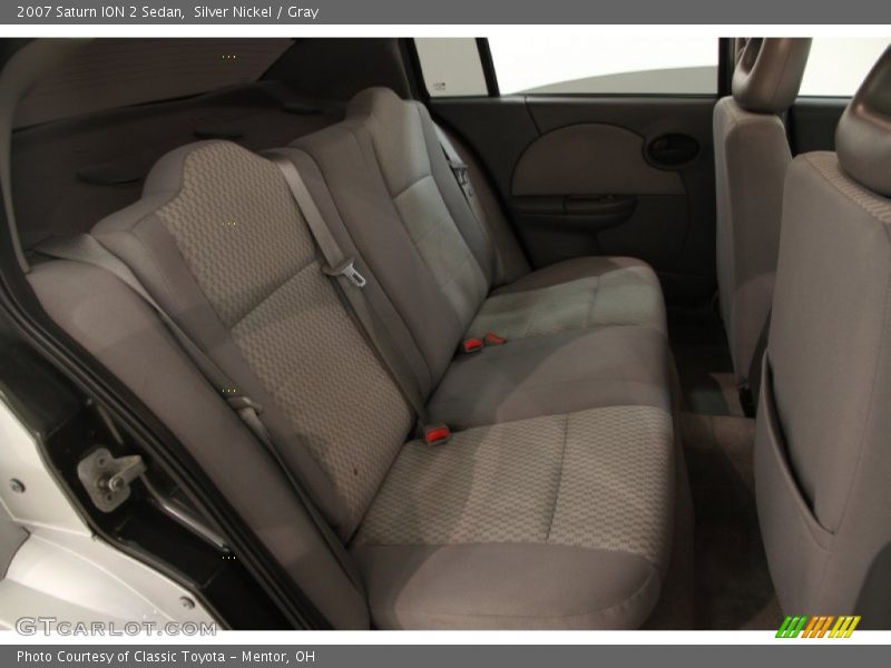 Silver Nickel / Gray 2007 Saturn ION 2 Sedan