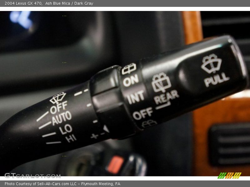 Ash Blue Mica / Dark Gray 2004 Lexus GX 470