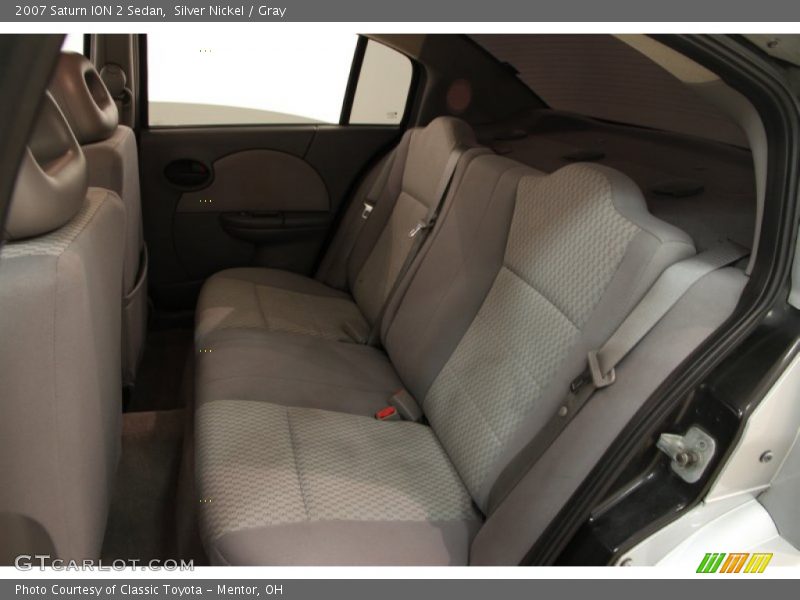 Silver Nickel / Gray 2007 Saturn ION 2 Sedan