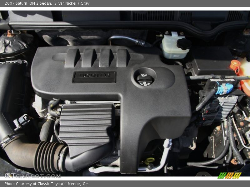 Silver Nickel / Gray 2007 Saturn ION 2 Sedan