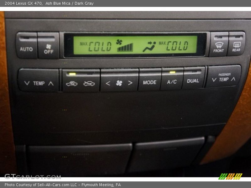 Ash Blue Mica / Dark Gray 2004 Lexus GX 470