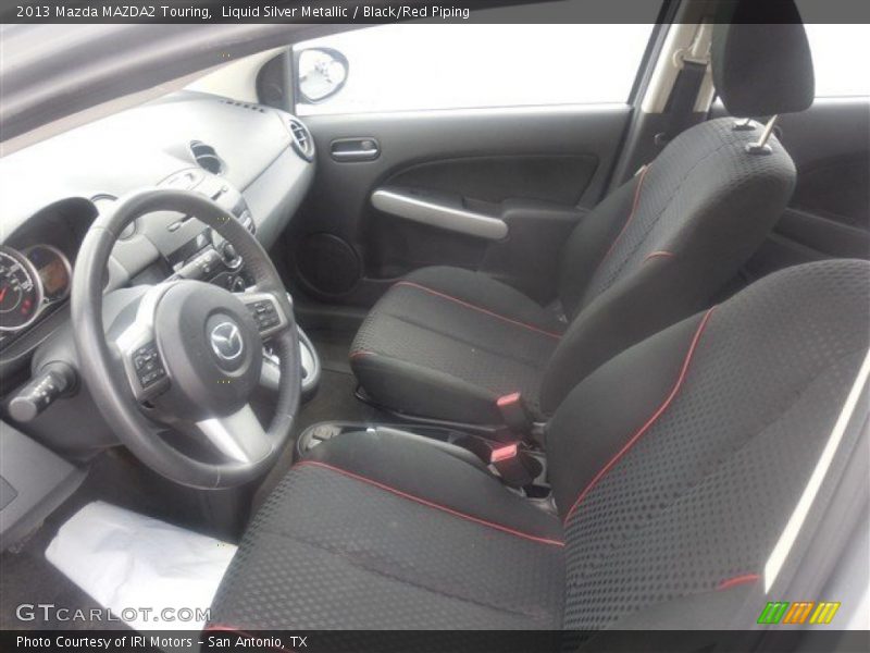 Front Seat of 2013 MAZDA2 Touring