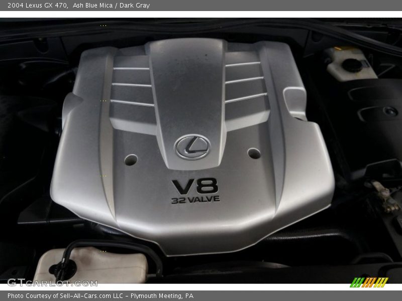 Ash Blue Mica / Dark Gray 2004 Lexus GX 470