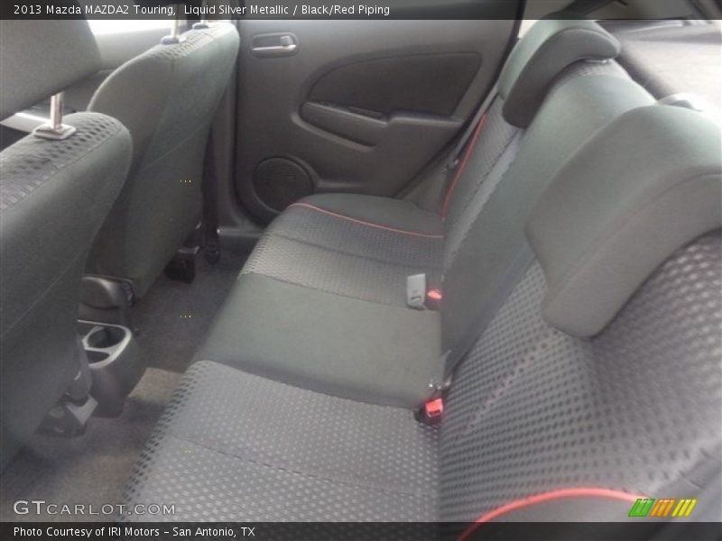 Liquid Silver Metallic / Black/Red Piping 2013 Mazda MAZDA2 Touring