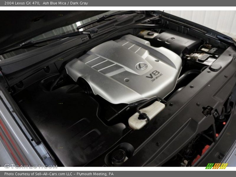 Ash Blue Mica / Dark Gray 2004 Lexus GX 470