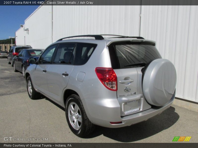 Classic Silver Metallic / Ash Gray 2007 Toyota RAV4 V6 4WD