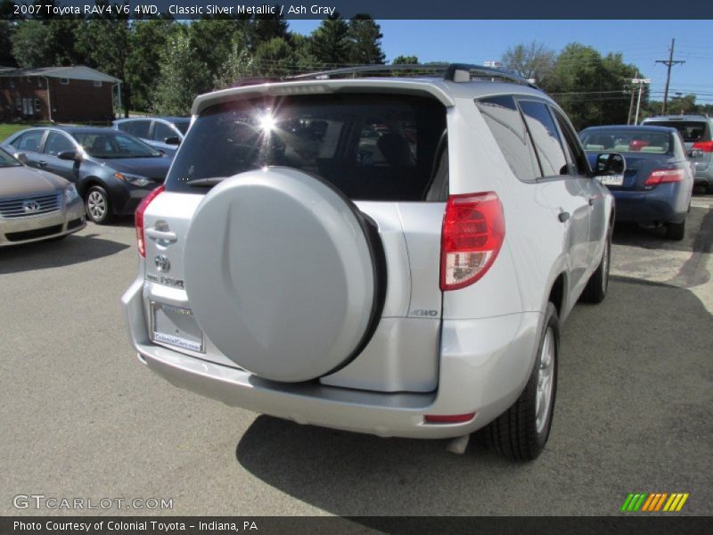 Classic Silver Metallic / Ash Gray 2007 Toyota RAV4 V6 4WD