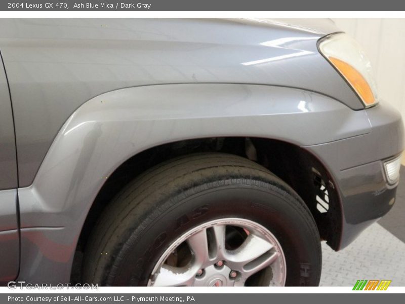 Ash Blue Mica / Dark Gray 2004 Lexus GX 470