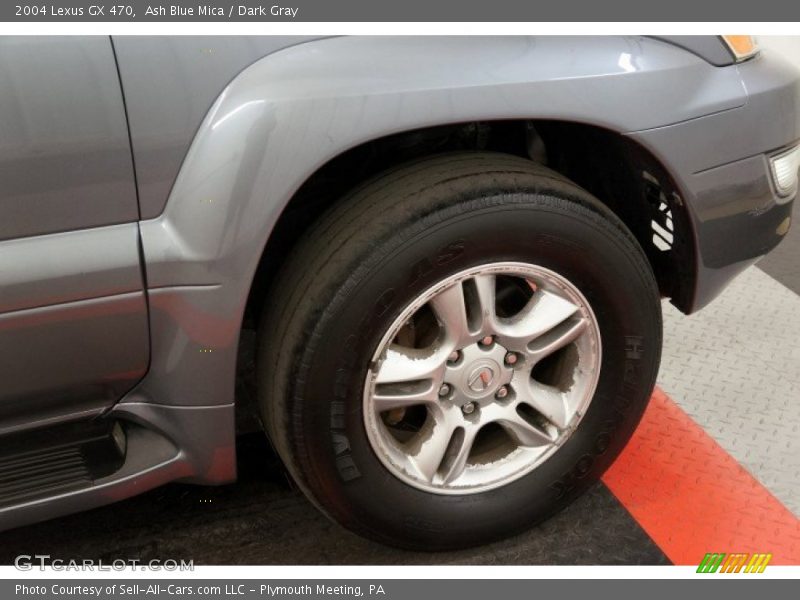 Ash Blue Mica / Dark Gray 2004 Lexus GX 470
