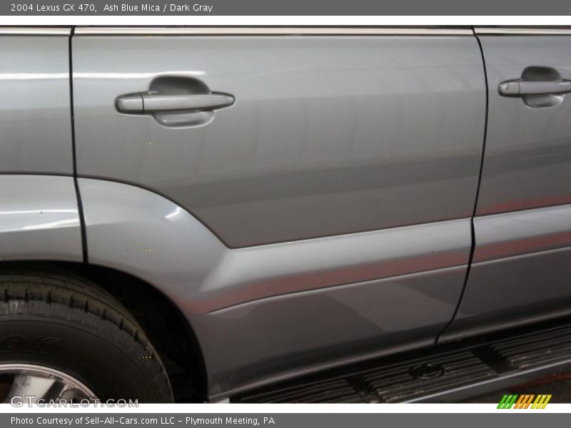Ash Blue Mica / Dark Gray 2004 Lexus GX 470
