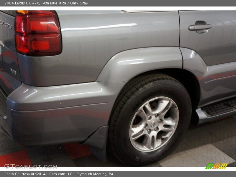 Ash Blue Mica / Dark Gray 2004 Lexus GX 470