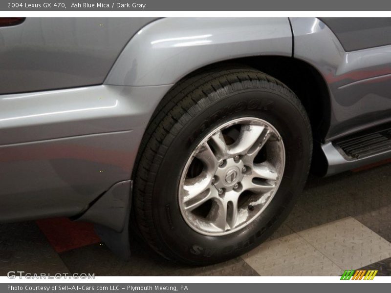 Ash Blue Mica / Dark Gray 2004 Lexus GX 470